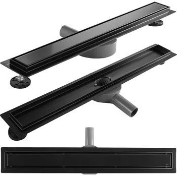 Odvodňovací žlab Odpływ Liniowy REA Neox pro Czarny 90