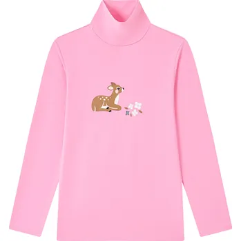 Dívčí oblečení Dívčí ROLÁK sv.růžový Wolf and Wolfie S2546