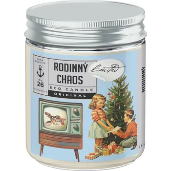 Svíčka YaYa original Rodinný Chaos - limitovaná eko sójová svíčka 250 ml + 2 měsíce na vrácení zboží