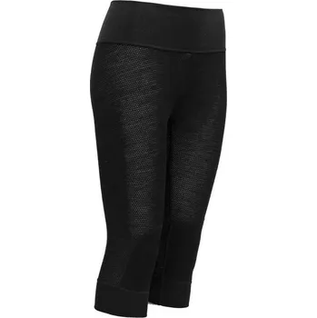 Dámské termo spodky Spodky 3/4 DEVOLD Women Wool Mesh Barva: Caviar, Velikost: L