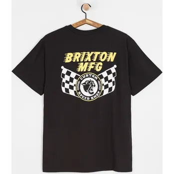 Pánské tričko Brixton Dunbar Stt (black) L, černá