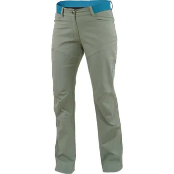 Dámské kalhoty Dámské pohodlné bavlněné kalhoty WARMPEACE RUBY LADY, sage - XXL