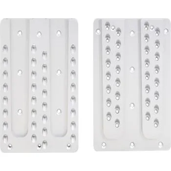 PITZL dvojité spojovací kování HVP 160x220x12 mm, hliník elox