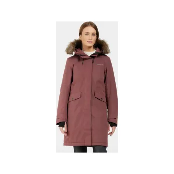 Didriksons Erika W old rust 504303-147 40; Fialová parka + DÁREK DLE VÝBĚRU!