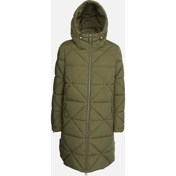 Dámské oblečení Khaki dámská parka Geox Allenie - Dámské GEOX kaki 3397639
