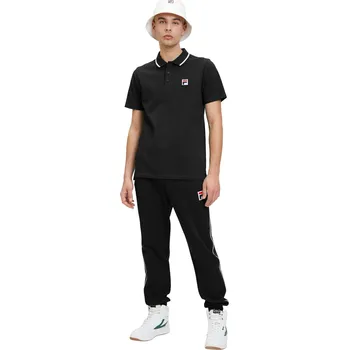 Pánské oblečení Fila Polo Neck T-Shirt Men&#039;s Black Fila černá 2898033