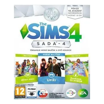 Počítačová hra ESD GAMES ESD The Sims 4 Bundle Pack 4
