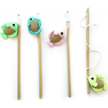 Hračka pro kočku M-Pets Fish škádlítko (mix barev)