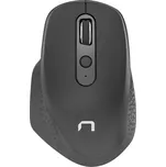 Natec optická myš FALCON/Kancelářská/Optická/Pro praváky/3 200 DPI/Bezdrátové Bluetooth/Černá