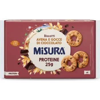 Sušenky protein Misura-s kousky čokolády,bal,260 g