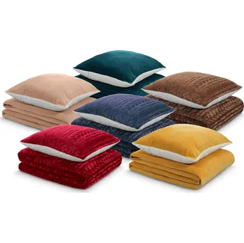 deka Dormeo Warm Hug 130x190 cm modrá