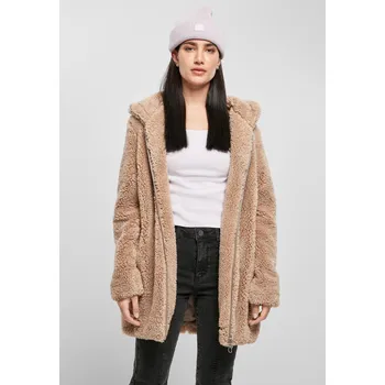 Dámská bunda Dámská šerpská bunda softtaupe Urban Classics růžová 2540509