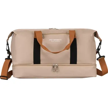 Cestovní taška Cestovní taška béžová - Peterson Periklis béžová