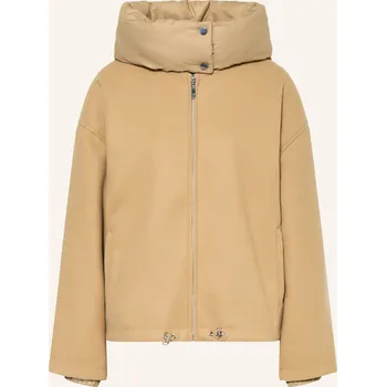Dámský kabát Monari Dámská Bunda S Odnímatelnou Kapucí, koňaková, 44