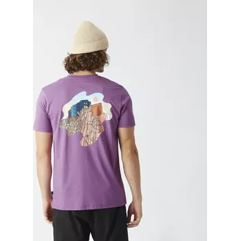 Pánské tílko triko PICTURE Romain Figaro S/S BRIGHT MAGENTA velikost oblečení M