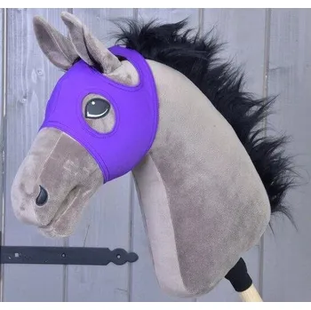 Hobby horsing Maska na hlavu bez uší pro hobby horse, indigo, vel. M