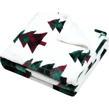 Vánoční dekorace STOF Vánoční polštář s potiskem, 35 × 55 cm