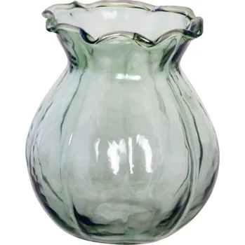 Váza Strömshaga Skleněná váza Linnéa Green Small