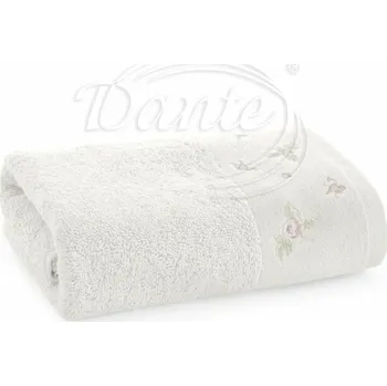 Ručník Dante Ručník FLORAN bílý,50x90