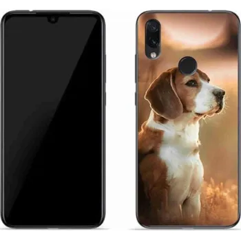 Pouzdro na mobilní telefon Gelový kryt mmCase na mobil Xiaomi Redmi Note 7 - bígl