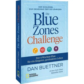 Osobní rozvoj Die Blue Zones Challenge - Buettner Dan