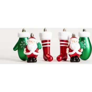 Vánoční ozdoba Závěsná vánoční dekorace MERICA set ozdob 754999