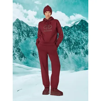 Dámské kalhoty Dámské tepláky Goldbergh Delfina Vino Rosso