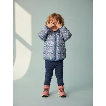 Dívčí bunda Sinsay - Prošívaná bunda s kapucí - vícebarevná - 983EO-MLC - 983EO-MLC-74
