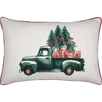 Polštář STOF Vánoční polštář s potiskem, 45 × 45 cm