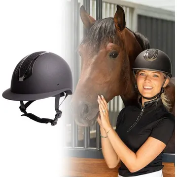 Jezdecká helma HH Pro F1 Matt Sparkle