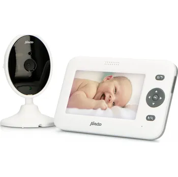ALECTO Video chůvička s 4,3 barevným displejem Bílá