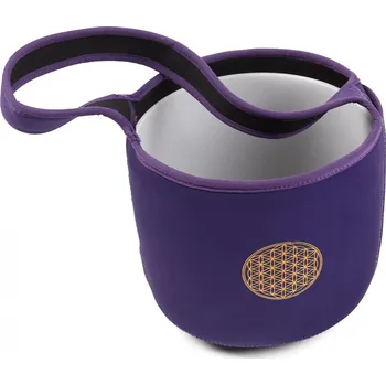 Obal na květináč Fialový obal na křišťálovou mísu 25 cm