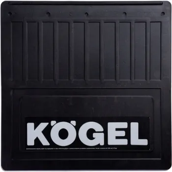 Blatník karosérie Zástěrky gumové KOGEL 400x400 mm - sada 2ks