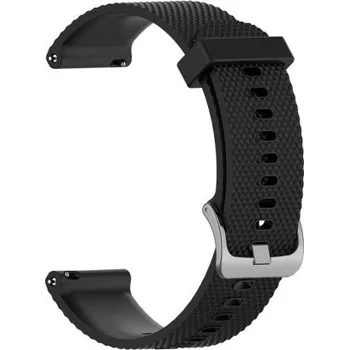 Řemínek na hodinky BSTRAP | BStrap Silicone Land reminek na Garmin Vivoactive 3, black (SGA005C01)