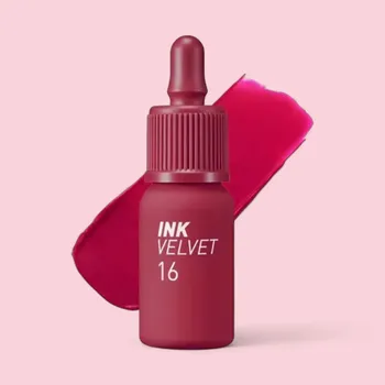 Rtěnka Peripera - Ink Velvet - Tint na rty - odstín 16 Heart Fuchsia Pink 4 g