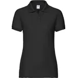 Tričko dámské 65/35 Polo 632120 65/35 170g/180g Fruit of the Loom černá 2467359