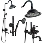 Sprchová sada Rea Vintage - černá