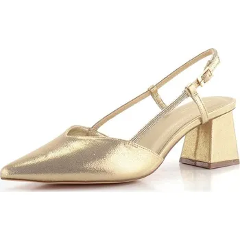 Dámské lodičky Menbur společenské lodičky s volnou patou Oro/Gold 25672 - 37 | P690593