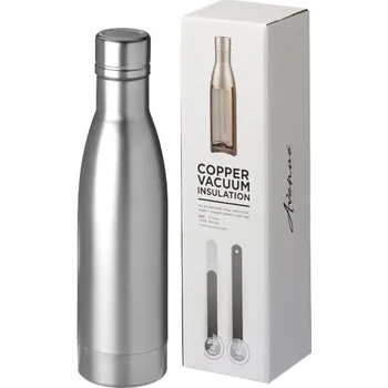 Termoska Vasa Měděná láhev s vakuovou izolací o objemu 500 ml - Stříbrný