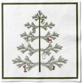 Vánoční dekorace Det Gamle Apotek Vánoční papírové ubrousky Classic Christmas - 20 ks