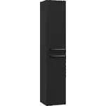 EBS Urban Vysoká skříňka 35x170cm L/P, černá mat-madlo chrom