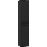 EBS Urban Vysoká skříňka 35x170cm L/P, černá mat-madlo černá
