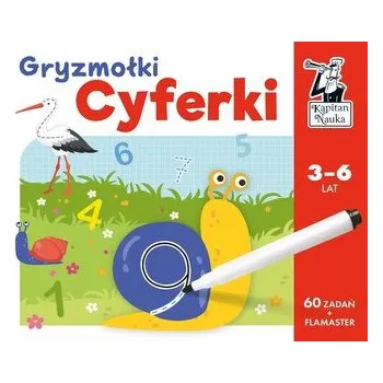 Cizojazyčná kniha Kapitan Nauka. Cyferki. Gryzmołki - Dybowska Bożena