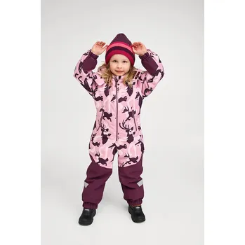 Dívčí oblečení Dětský overal Reima Kurikka 5100131B.9BYA růžová 30X, vel. 128