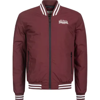 Pánská větrovka Lonsdale Men's jacket regular fit Lonsdale bílá | tmavě červená 3373294