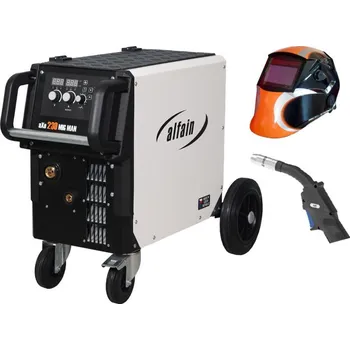 Svářečka ALFA IN aXe 230 MIG MAN + hořák + kukla