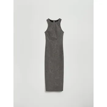 Dámské šaty Midi šaty - XL - House - tmavošedý - 372AK-90X