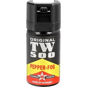 Obranný sprej Pepřový spej TW500 FOG 40ml (Pepřový sprej = spolehlivá ochrana v každé situaci, poskytne Vám bezpečí a jistotu v krizových situacích, orig. Německo HOERNECKE)
