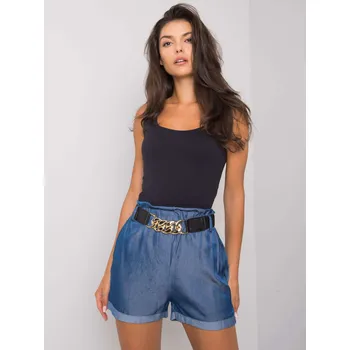 Dámské kraťasy Shorts-DHJ-SN-13189.05P-dark blue Italy Moda modrá 3293288