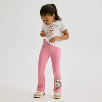 Reserved - Flare kalhoty Gabby’s Dollhouse - růžová - 861FF-30X - 861FF-30X-116